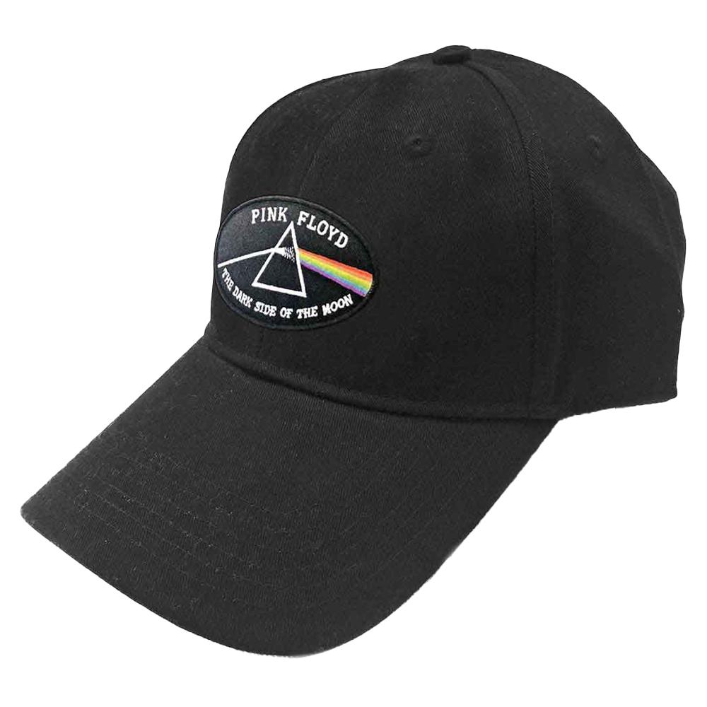 Pink Floyd Unisex volwassene de donkere kant van de maan omzoomde baseballpet One Size
