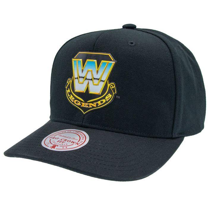 59caps Casquette Snapback Pro-Crown - MITCHELL & NESS - WWE LEGENDS - 100% coton - Noir - Unisexe