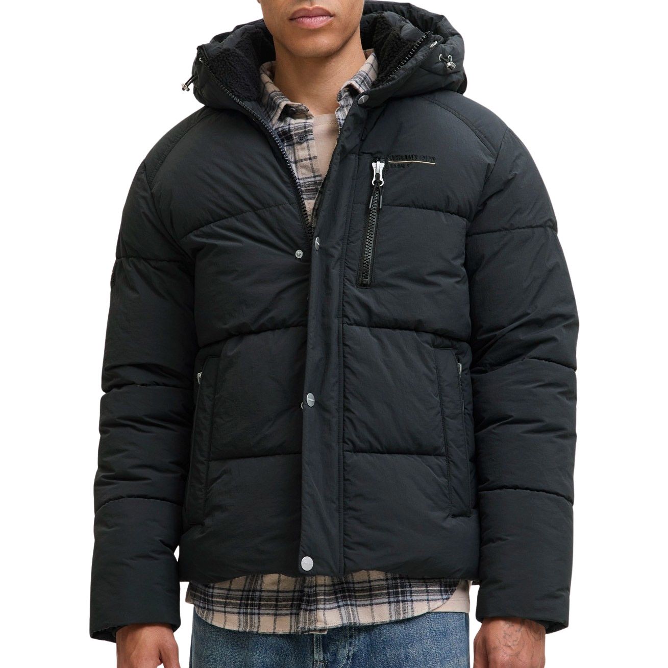 Jack & Jones York Hooded Puffer Winterjas Heren