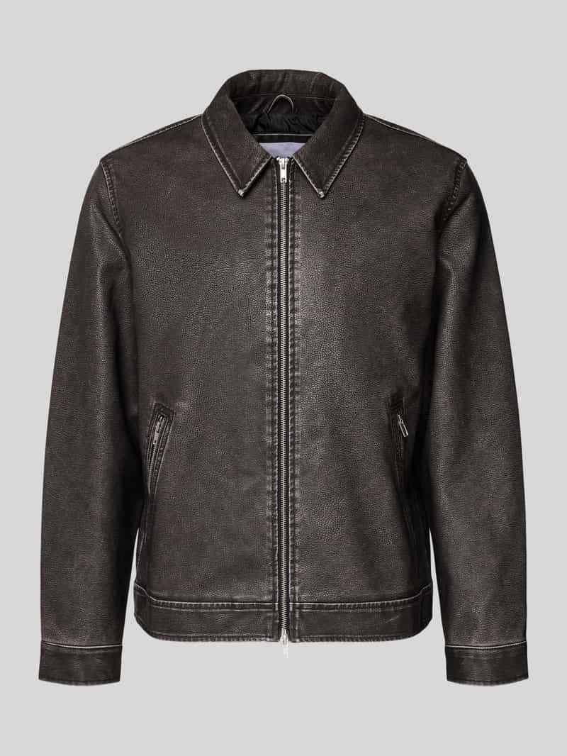 Jack & Jones Bikerjack JJECASABLANCA PU JACKET NOOS