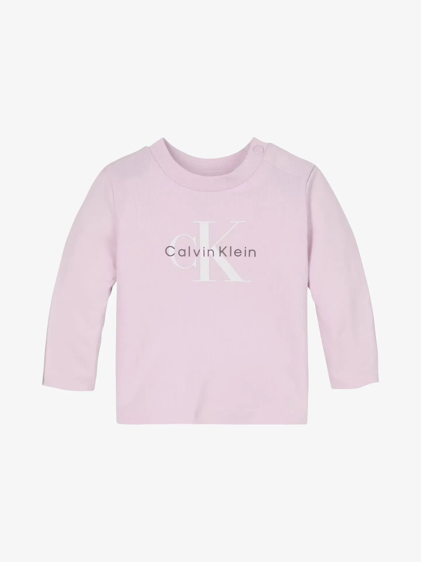 Calvin Klein Shirt met lange mouwen MONOGRAM LS T-SHIRT