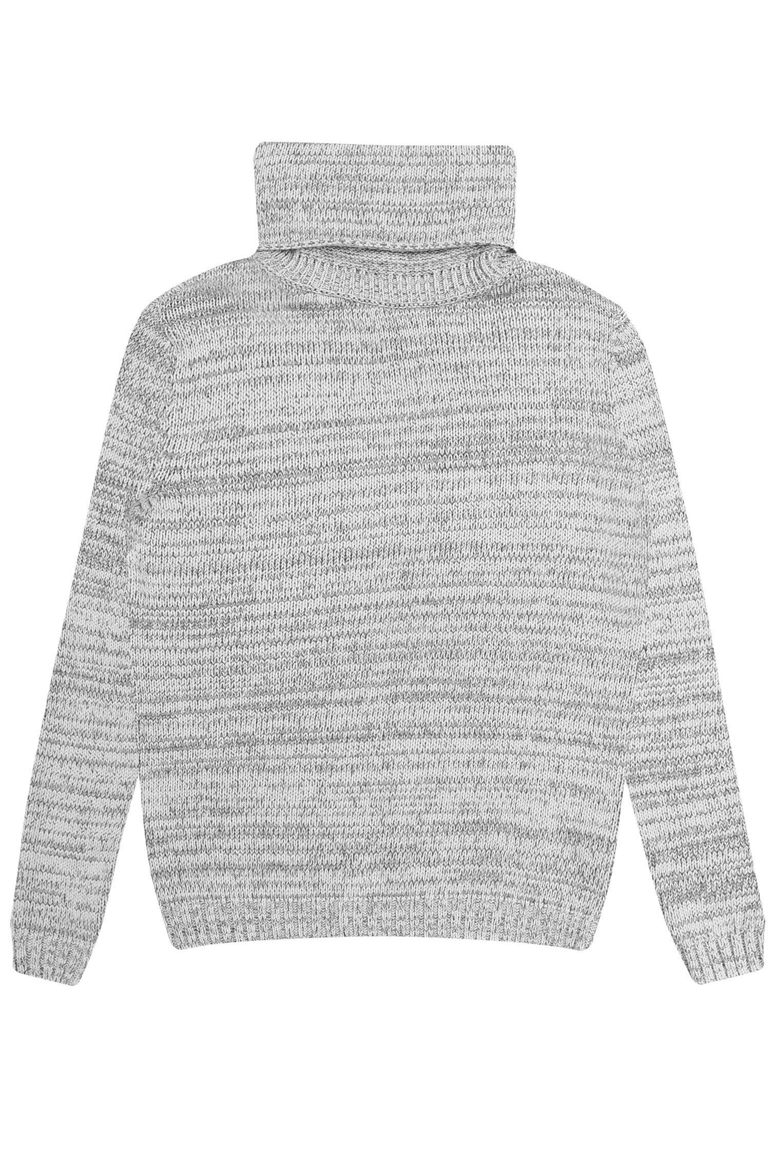 Will's Vegan Store Damen vegan Rollkragen Grau