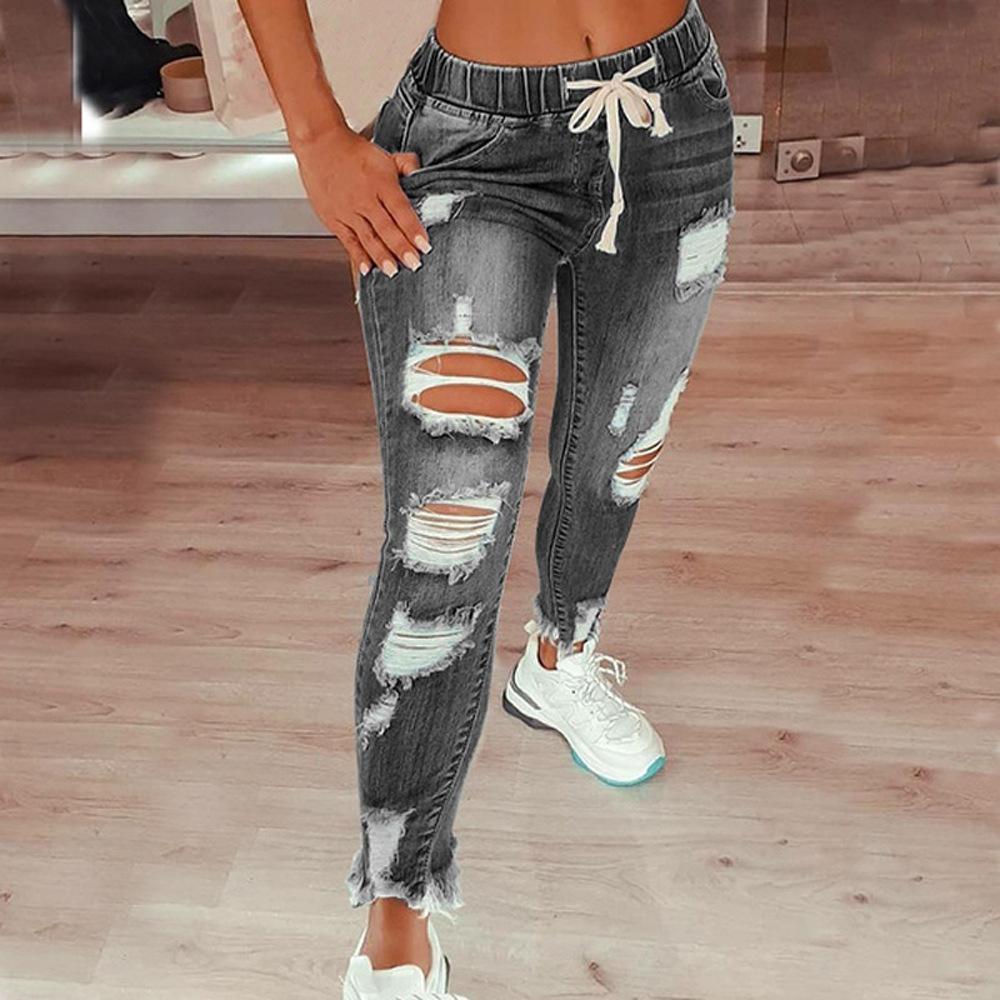 Omena Jeggings Skinny potlood-denimbroek Broeken L