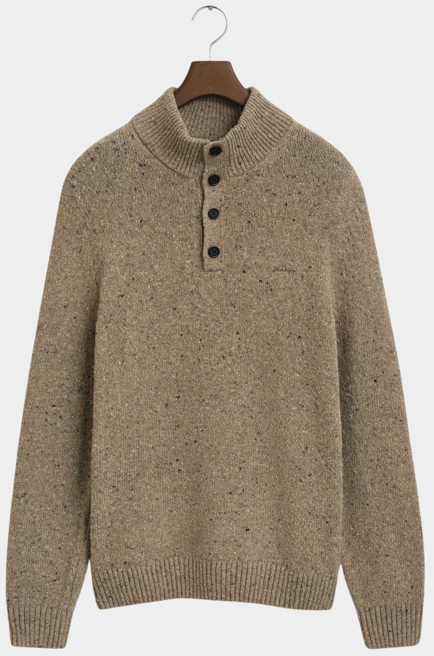 Gant Half zip wool blend neps half buttoned 8040232/295