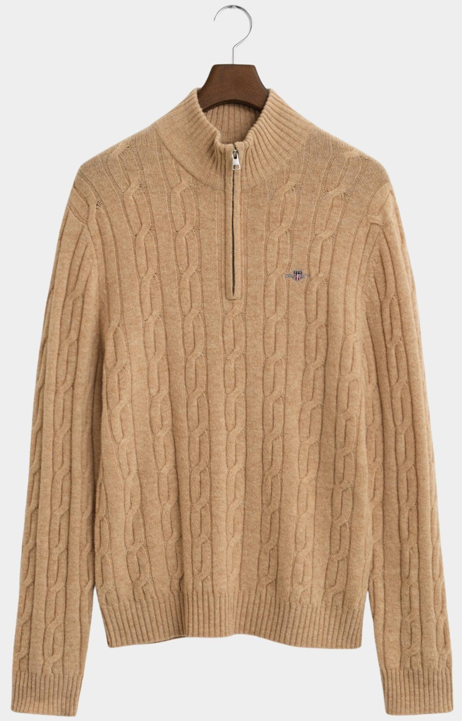 Gant Half zip lambswool cable half zip 8050260/296