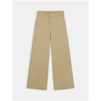 Dickies Broek  W WIDE LEG PANT DK0A4YSE-KHK KHAKI