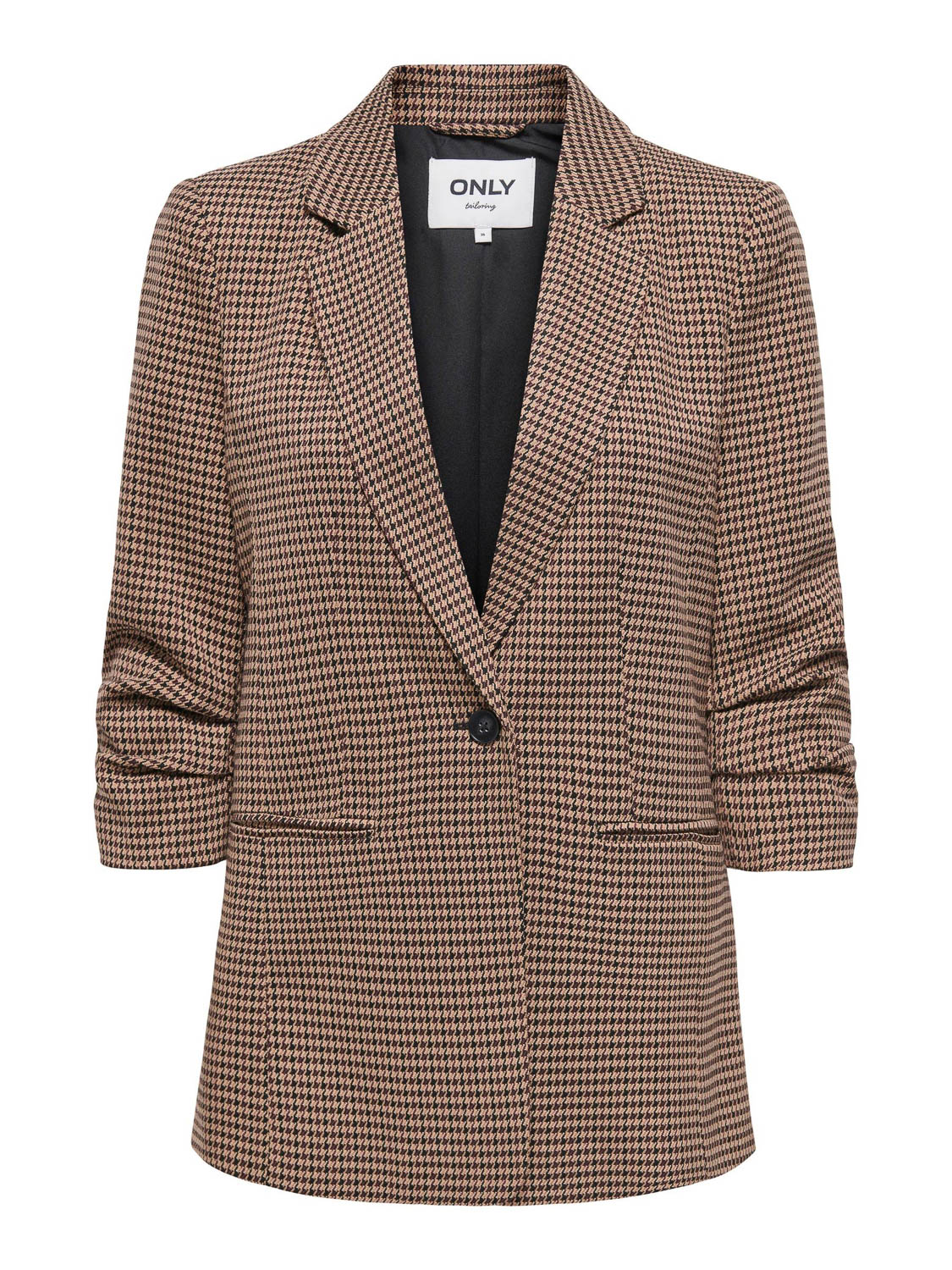 Carmakoma (Maatje Meer) Carlettie Life 3/4 Check Blazer Tlr