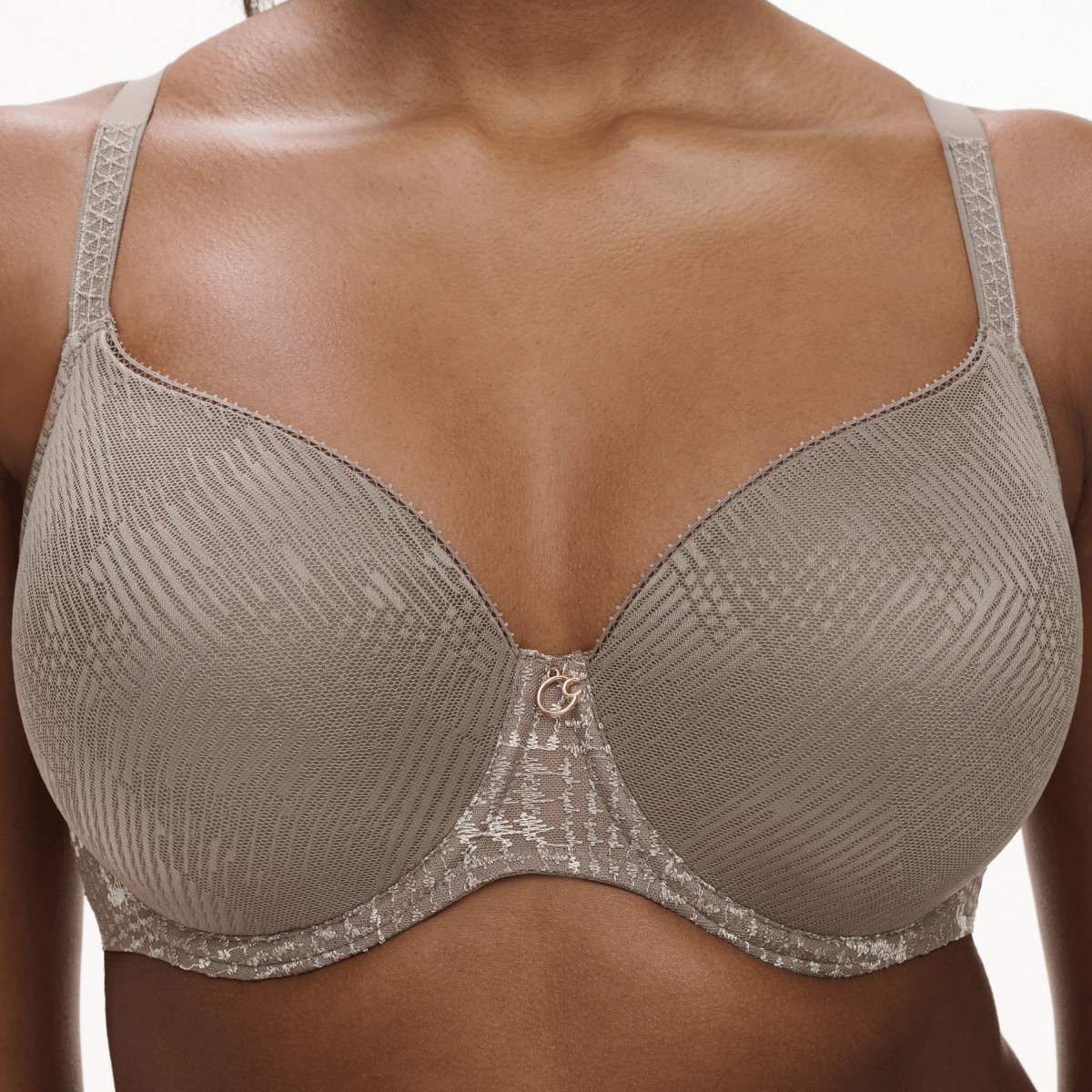 Chantelle Intrigue BH met beugel, grijs