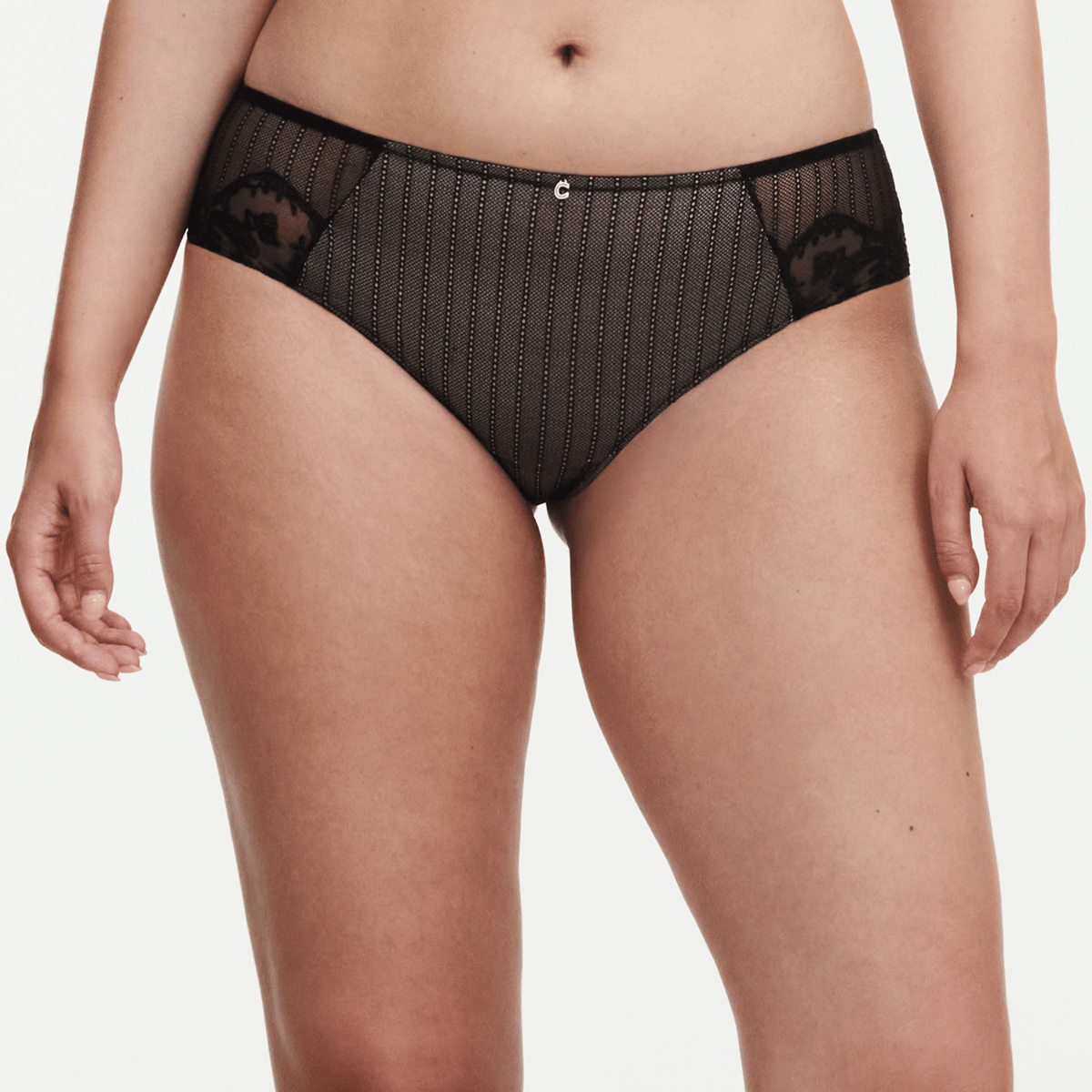 Chantelle Cabaret Sauvage hipster slip, zwart