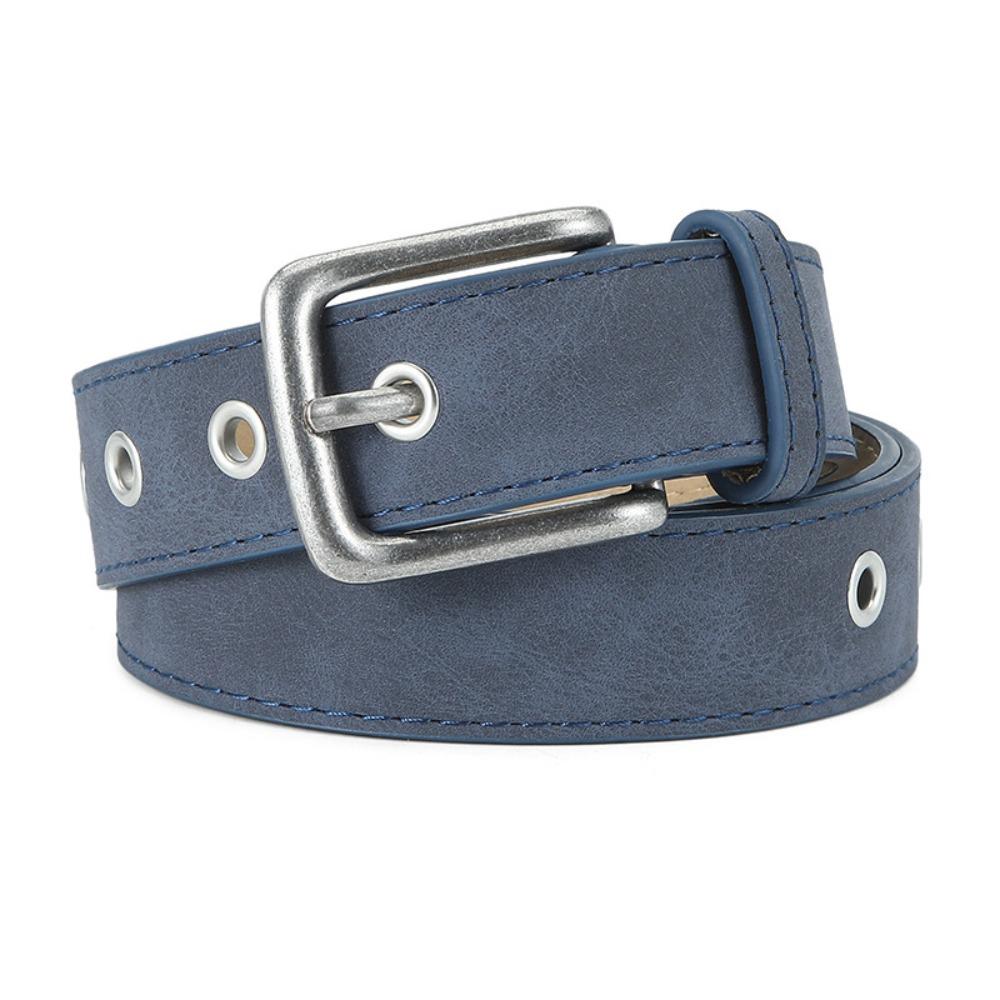 Tangueyun Frosted Waistband wear-resisting Women Waist Retro PU Belt  Women