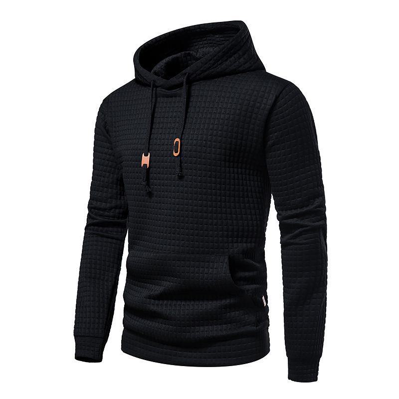 AI Market 2024 Europese/Amerikaanse heren Jacquard trui - Warme lange mouwen hoodie sweatshirt jas M