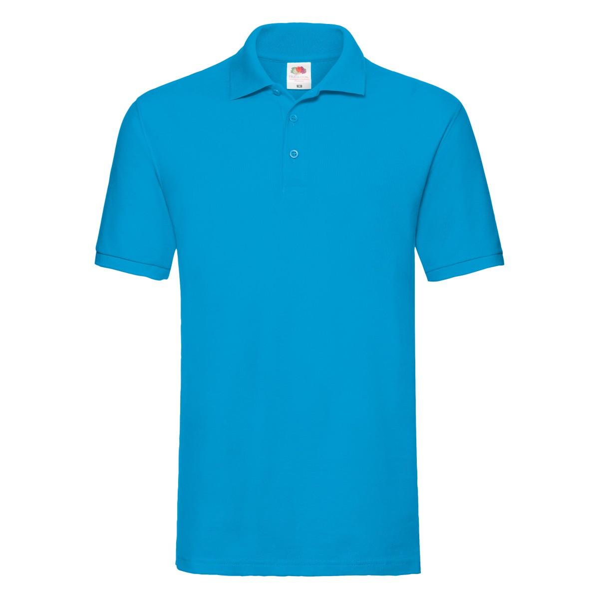 Fruit Of The Loom Mens Premium Pique Polo Shirt L