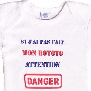 You do it Body bébé rototo - Blanc - Bébé - Mixte