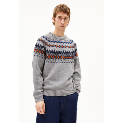ARMEDANGELS Heren Kaalla Fair Isle Trui
