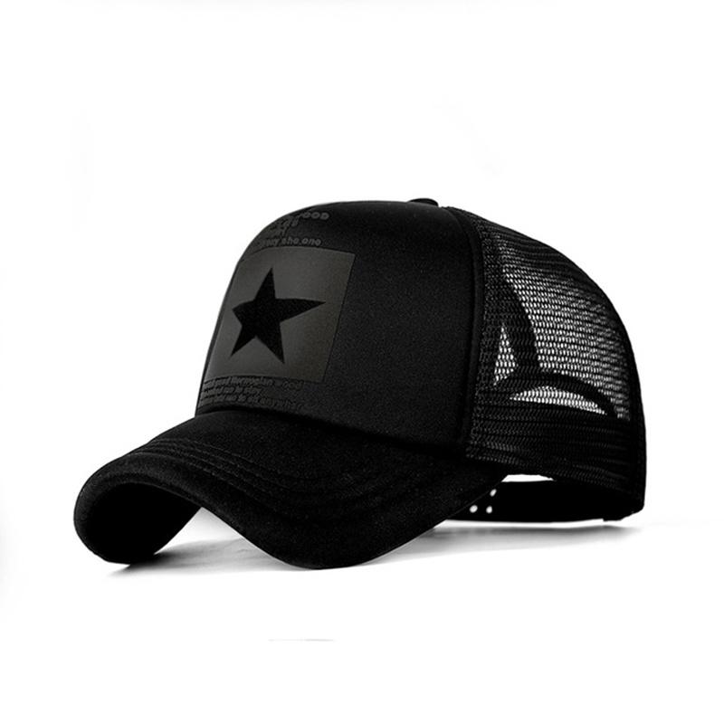 Cap Factory Merk Baseball Cap Vrouwen Outdoor Baseball Hoed Ademend Mannen Vrouwen Zomer Mesh Baseball Hoed Gorras zwart