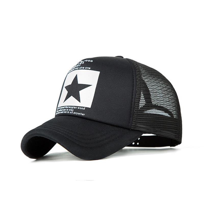 Cap Factory Merk Baseball Cap Vrouwen Outdoor Baseball Hoed Ademend Mannen Vrouwen Zomer Mesh Baseball Hoed Gorras zwart/wit