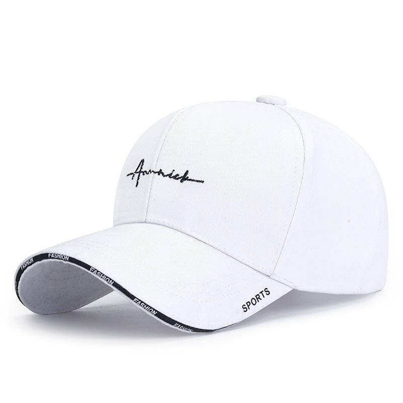 ONIHUA Dames Brief Geborduurde Baseball Cap Sport Ademende Cap Zonnehoed Heren Snapback Hoed Zonneklep Hoeden Vissershoed Piekpet