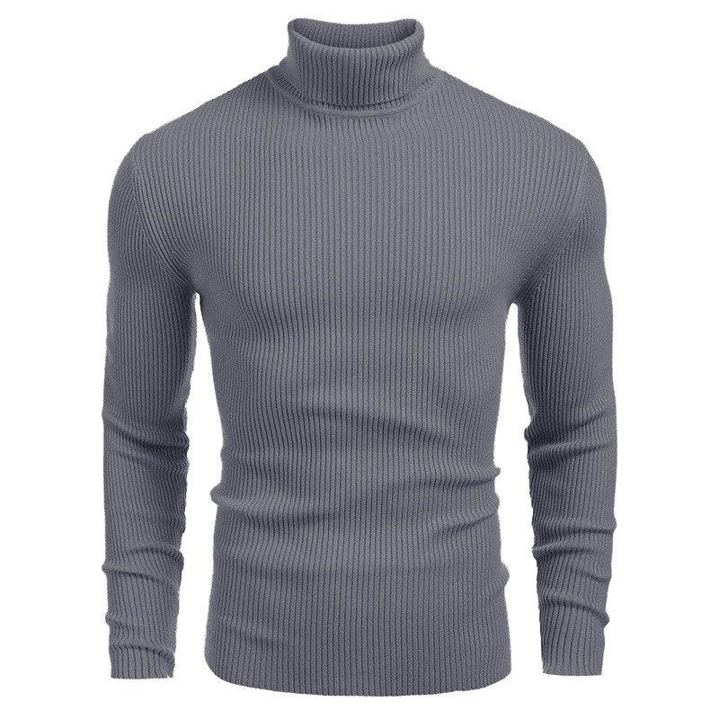 Four Four Heren breiwerk Heren coltrui Herfst en winter Europees en Amerikaans Heren trui Lange mouwen Pullover S