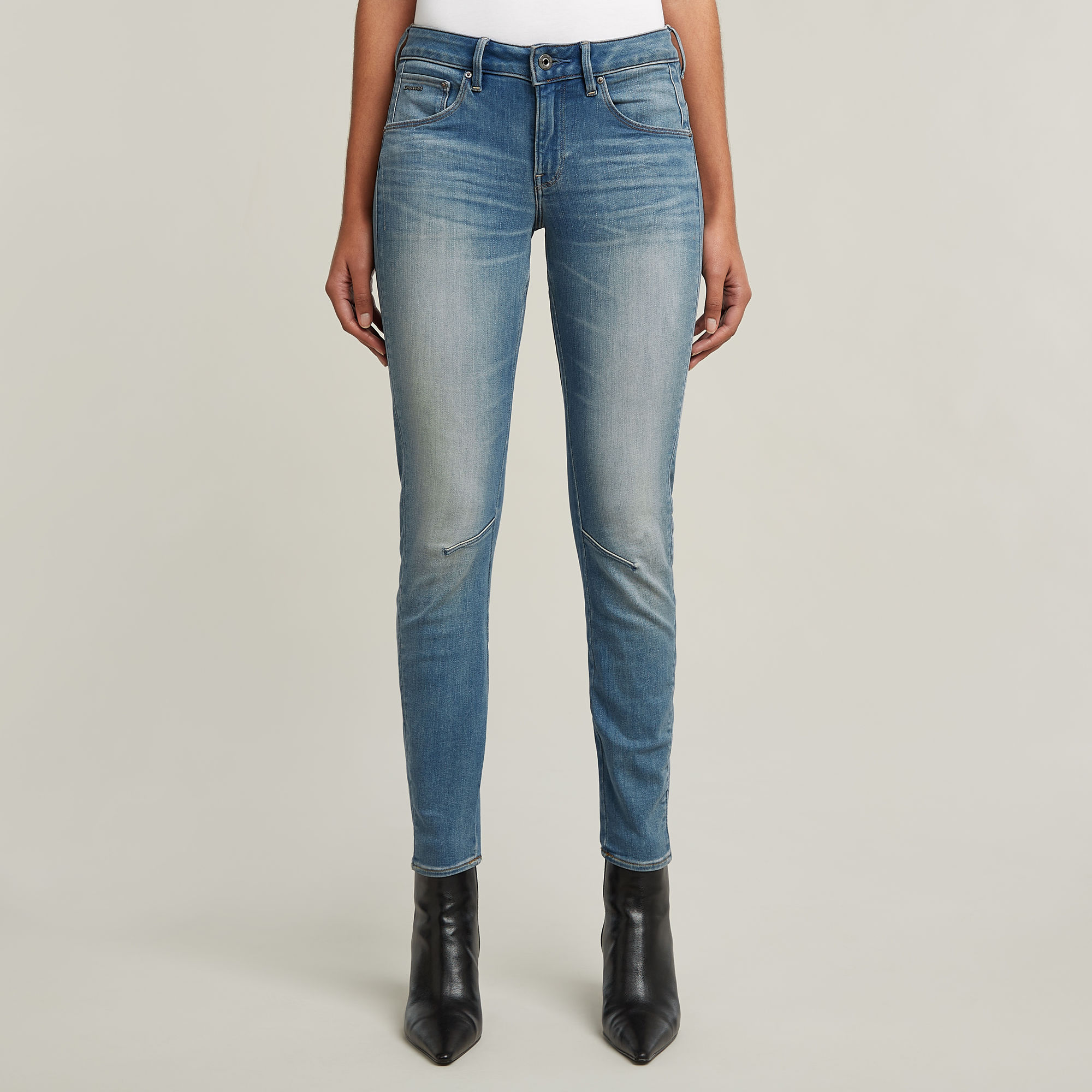 G-Star RAW Arc Skinny Jeans - Midden blauw - Dames
