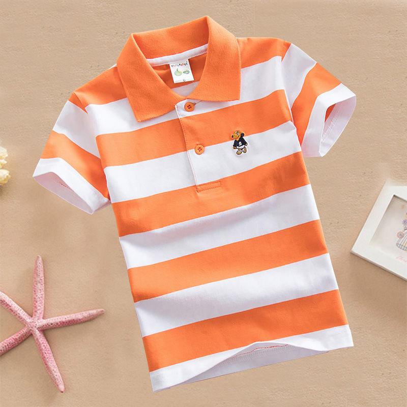 G.DUCK KIDS Zomer kinder T-shirt peuter jongens T-shirts casual korte mouw polo T-shirt tops 18/140cm