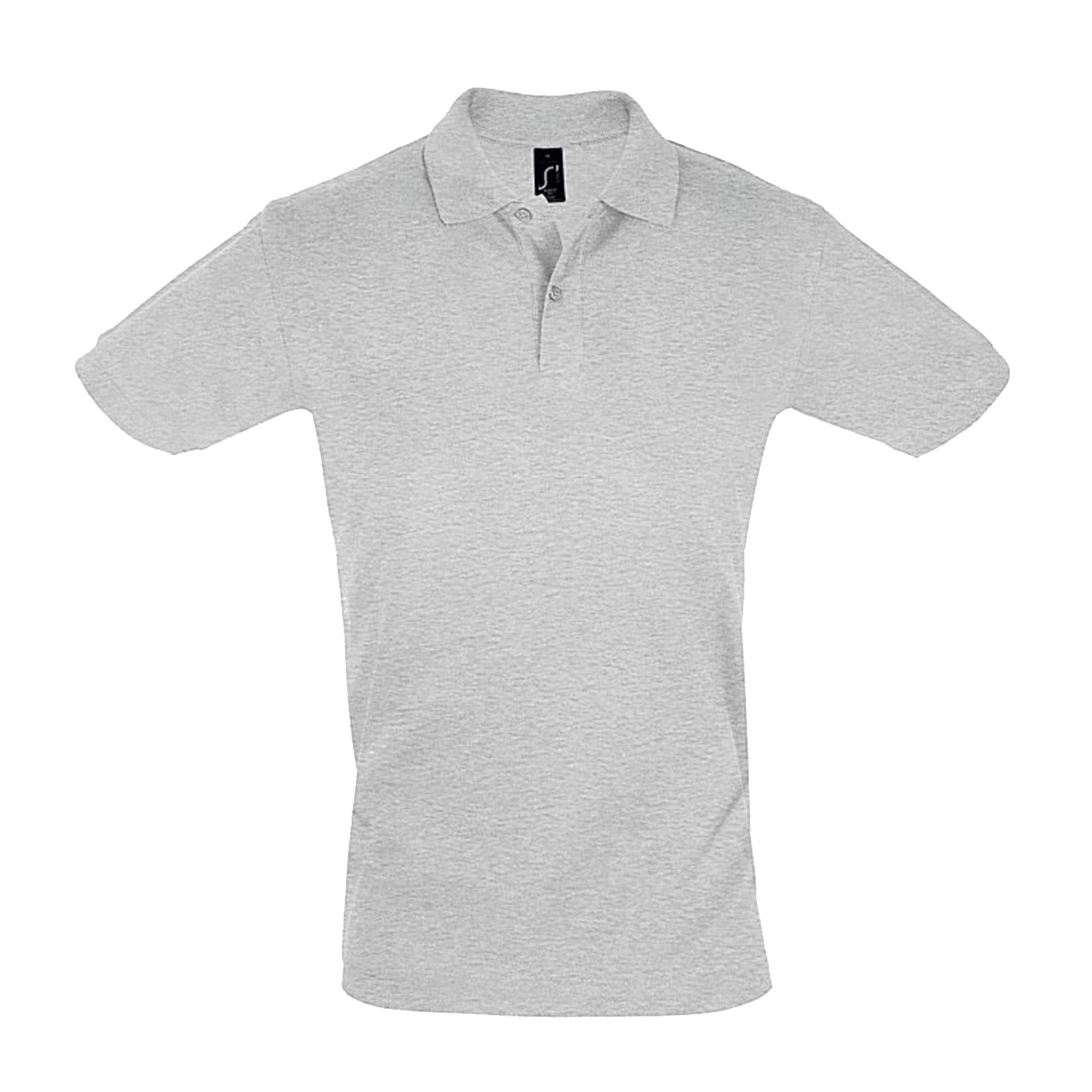 SOLS Heren perfect piqué poloshirt met korte mouwen S
