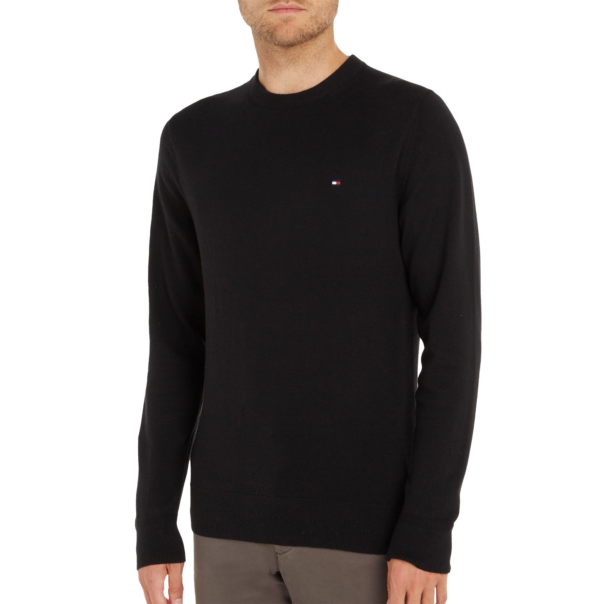 Tommy Hilfiger Trui met ronde hals PIMA ORG CTN CASHMERE CREW NECK