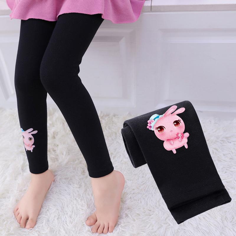 Cozyoutfit Cartoon Eenhoorn Meisjesleggings Kinderen Slim Fit Stretchbroek Sport Skinny lange broek 100