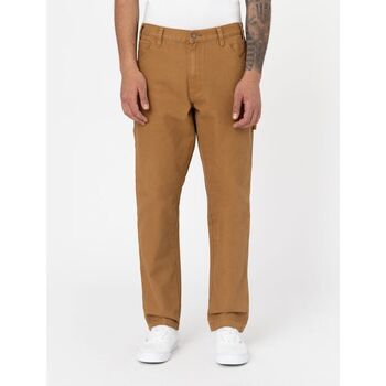 Dickies Broek  DUCK CARPENTER DK0A4XIF-BROWN0DB1 DARK BROWN