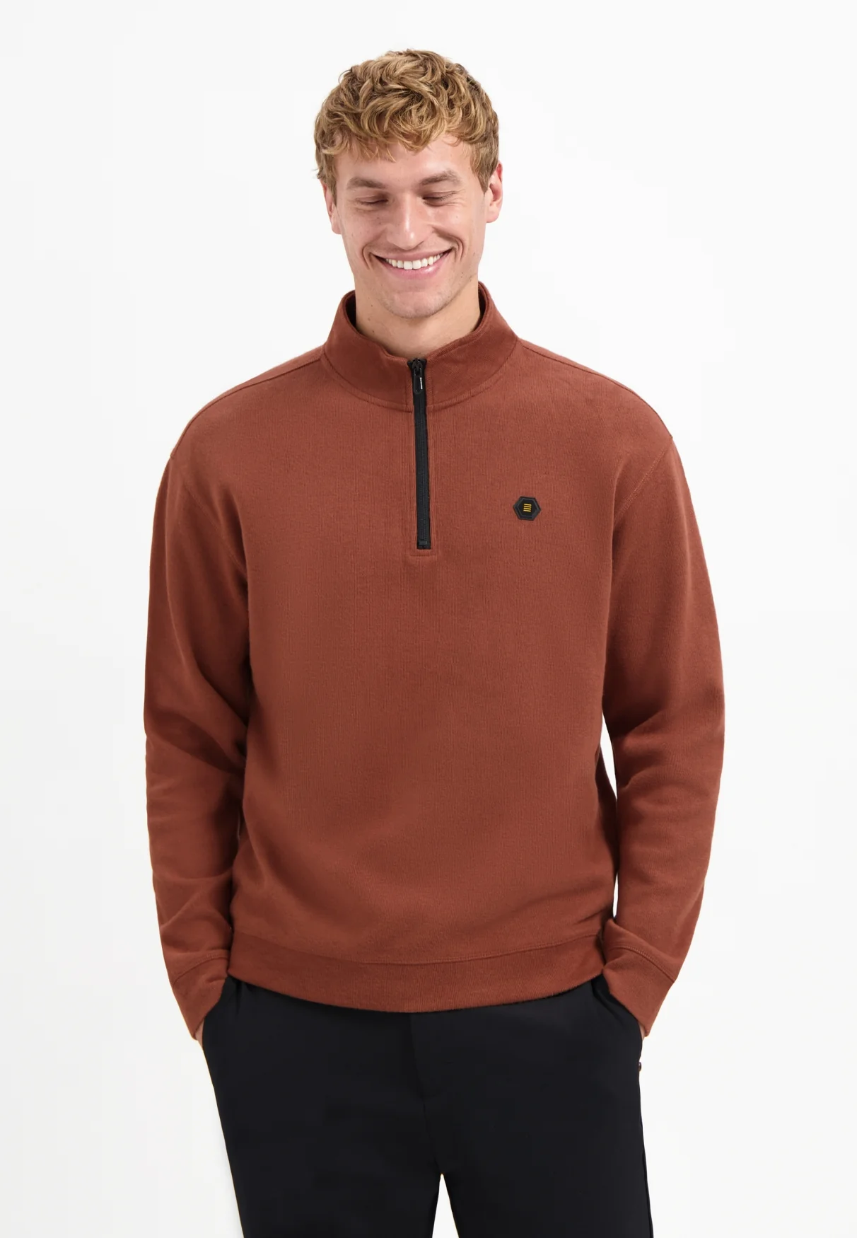 No Excess Heren sweater 29100914 141 terra