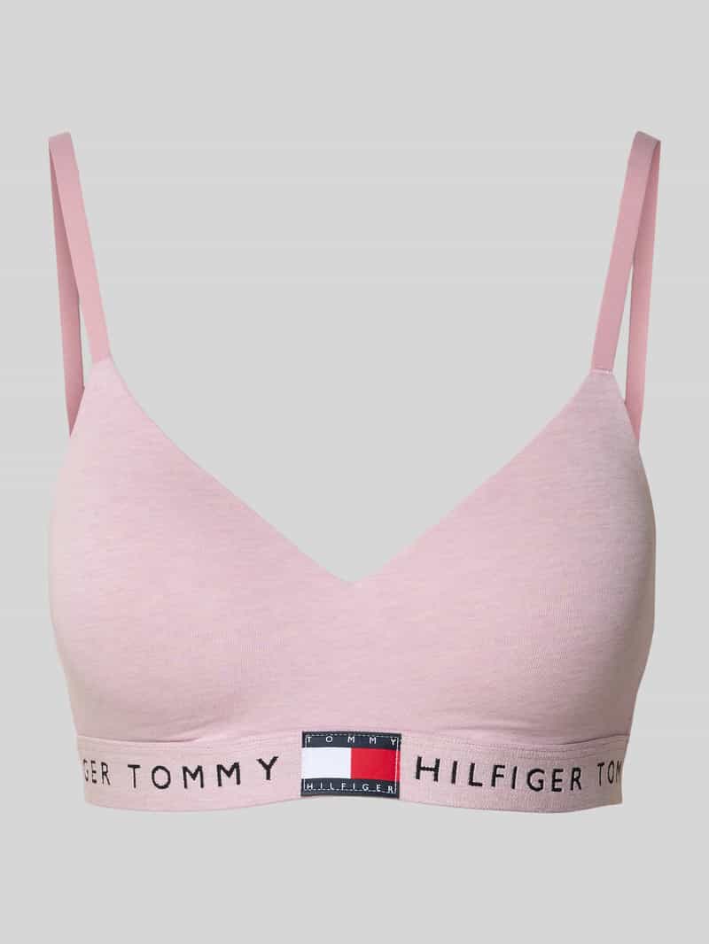 Tommy Hilfiger Underwear Bralette-bh BRALETTE LIFT met contrasterende details, met logo-tekst