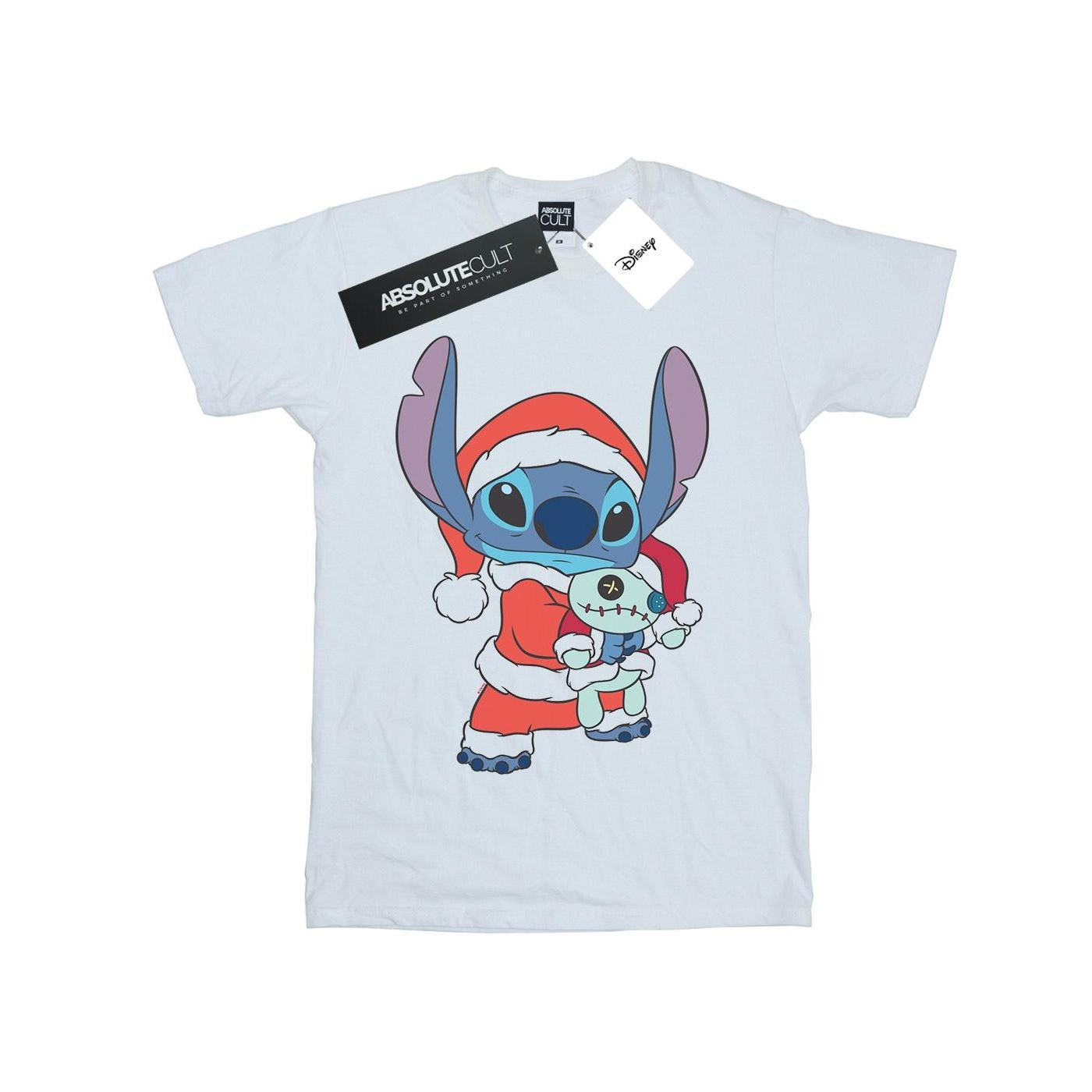 Disney meisjes Lilo en Stitch Stitch kerst katoenen T-shirt 12-13