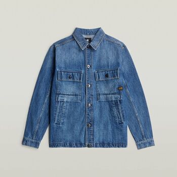 G-Star Raw Spijkerjack  D26462-D788 MOSA OVERSHIRT-H127 WORN IN WATERWAYS