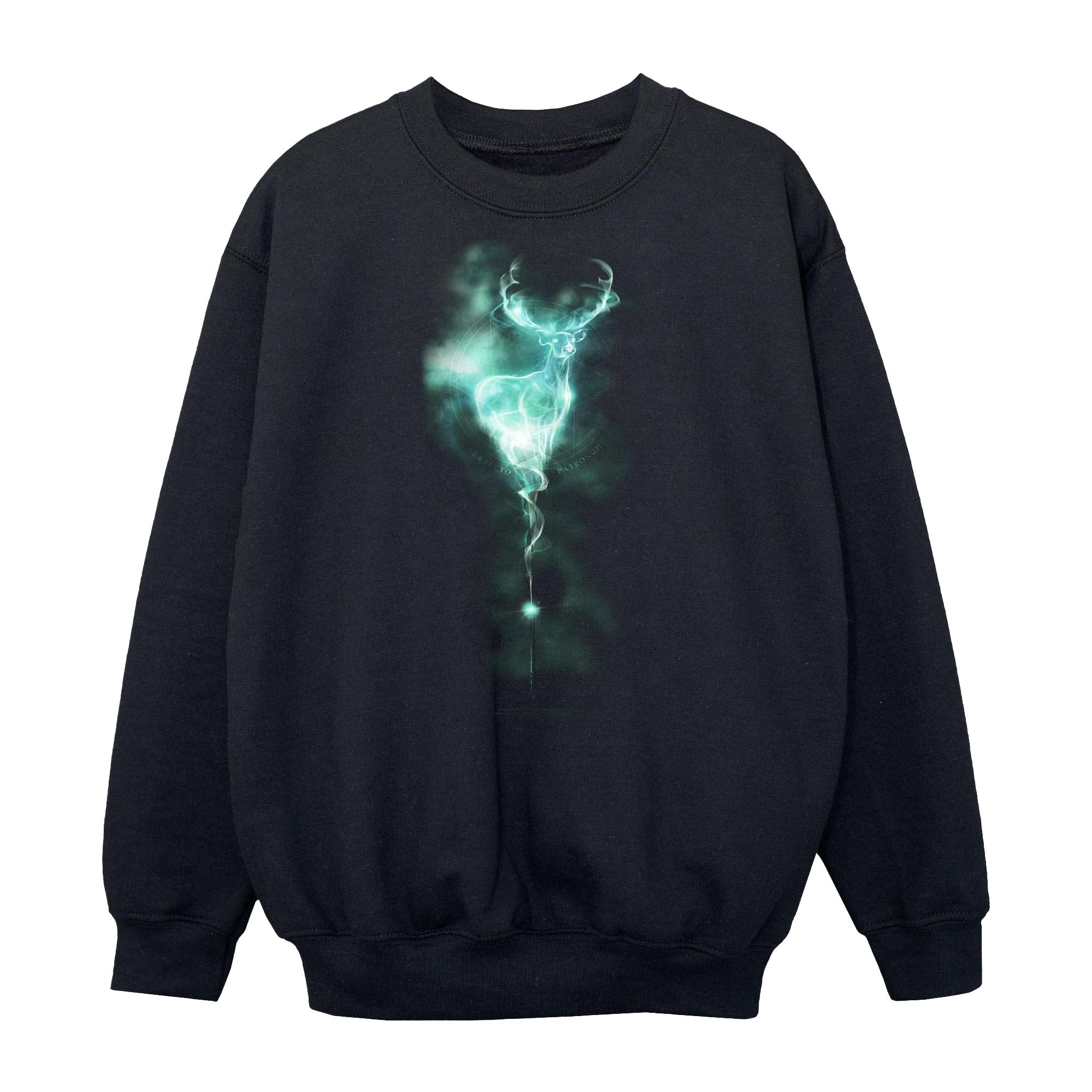 Harry Potter Boys Patronus Mist Stag Sweatshirt 7-8 Years