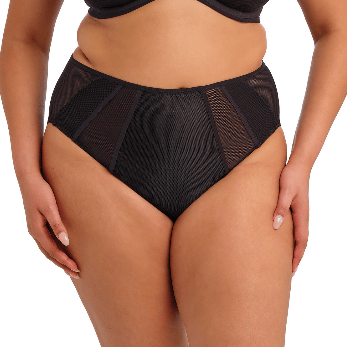 Elomi Kintai maxi slip, zwart