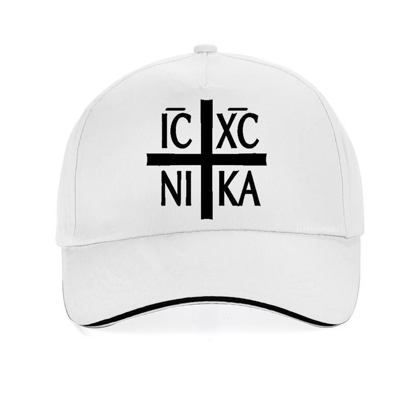 91440118MAC4M03W3Q Orthodox Christendom IC XC NIKA Cross Christelijk Orthodoxe Unisex print Baseball Cap Unisex zomer Papa hoed mode Christelijke hoeden