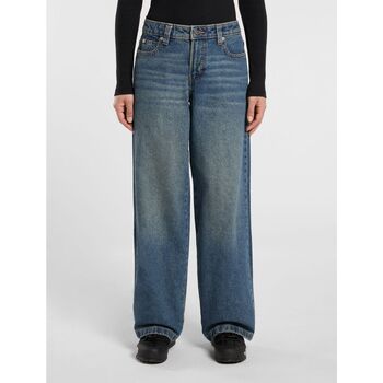 Dickies Flared/Bootcut  MECHANIC W - DK0A87NML231-KHAKI TINTED BLUE