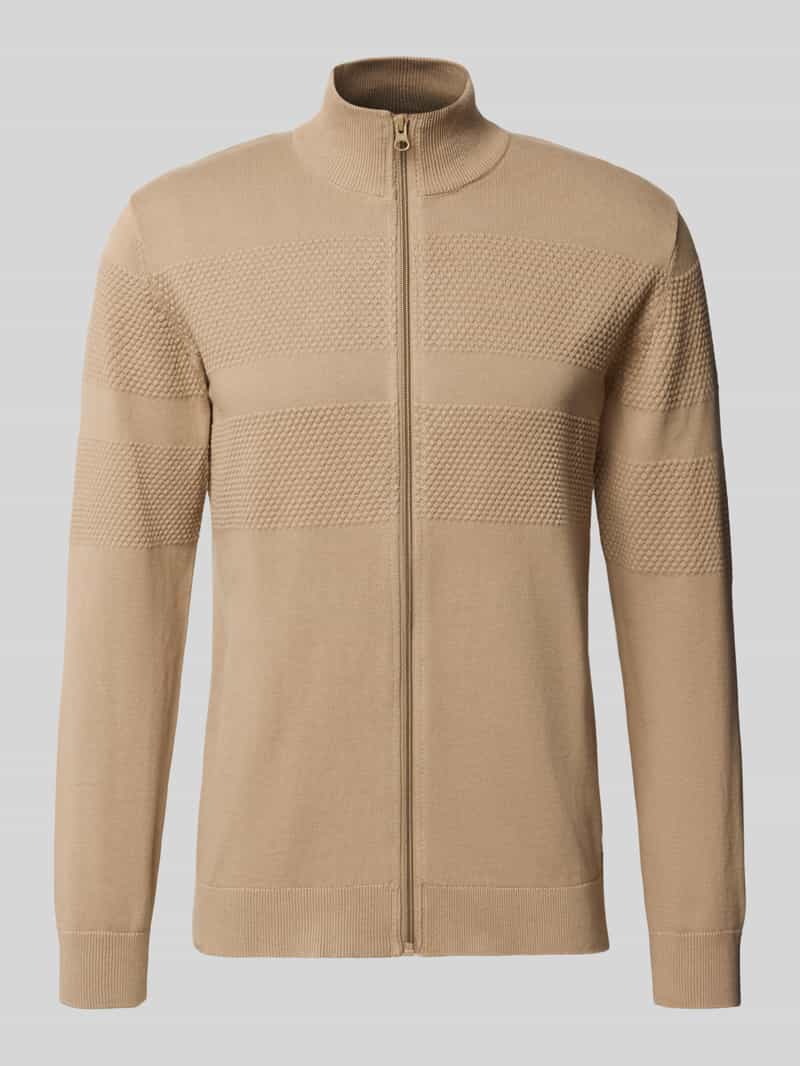 LINDBERGH Vest met staande kraag en ritssluiting