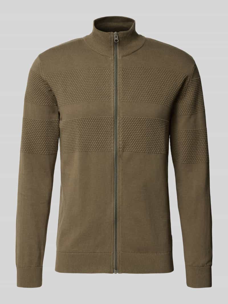 LINDBERGH Vest met staande kraag en ritssluiting