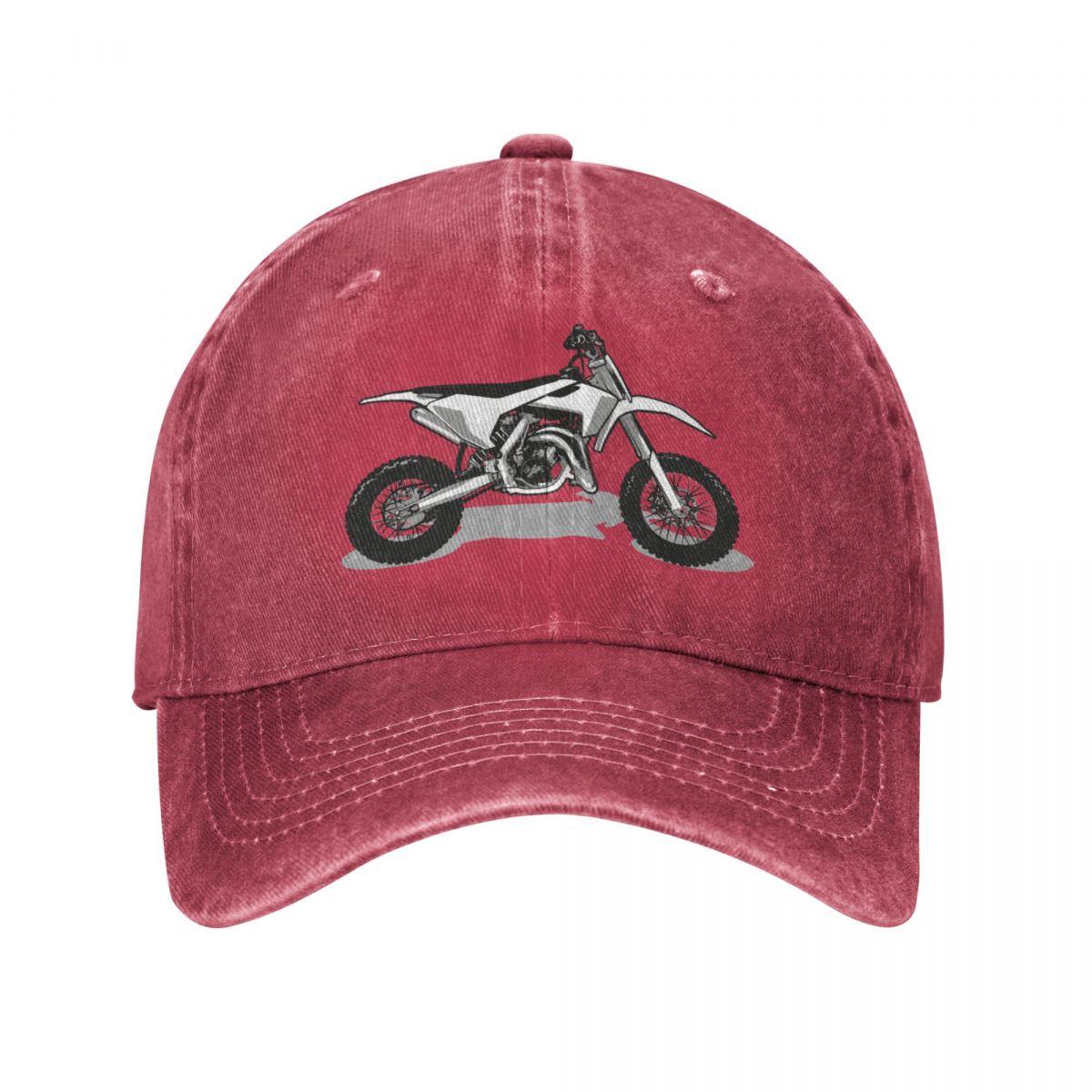 91420583MAC2LMT340 Motorcross//monochromatische grijze en zwart-witte motorfietsen Baseball Cap Dropshipping Cosplay Fashion Caps Mannelijke Dames