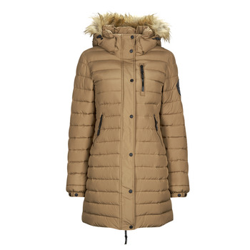 Superdry Donsjas  FUJI HOODED MID LENGTH PUFFER