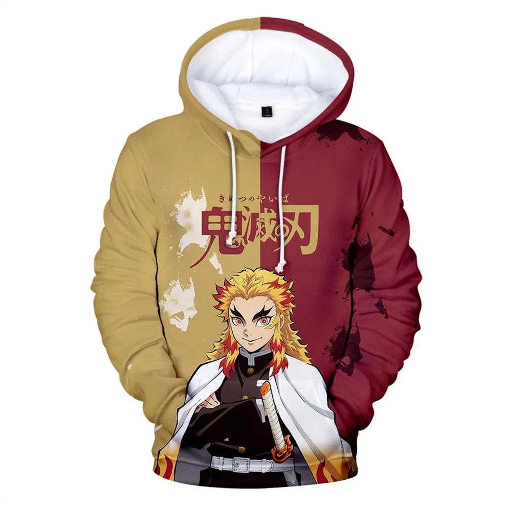 Wendy 3 Hoodies voor kinderen Kawalii Cartoon Hoodie Demon Slayer Print Mode Herfst Buitenkleding Kinderen Meisjes Sweatshirts Tops 120