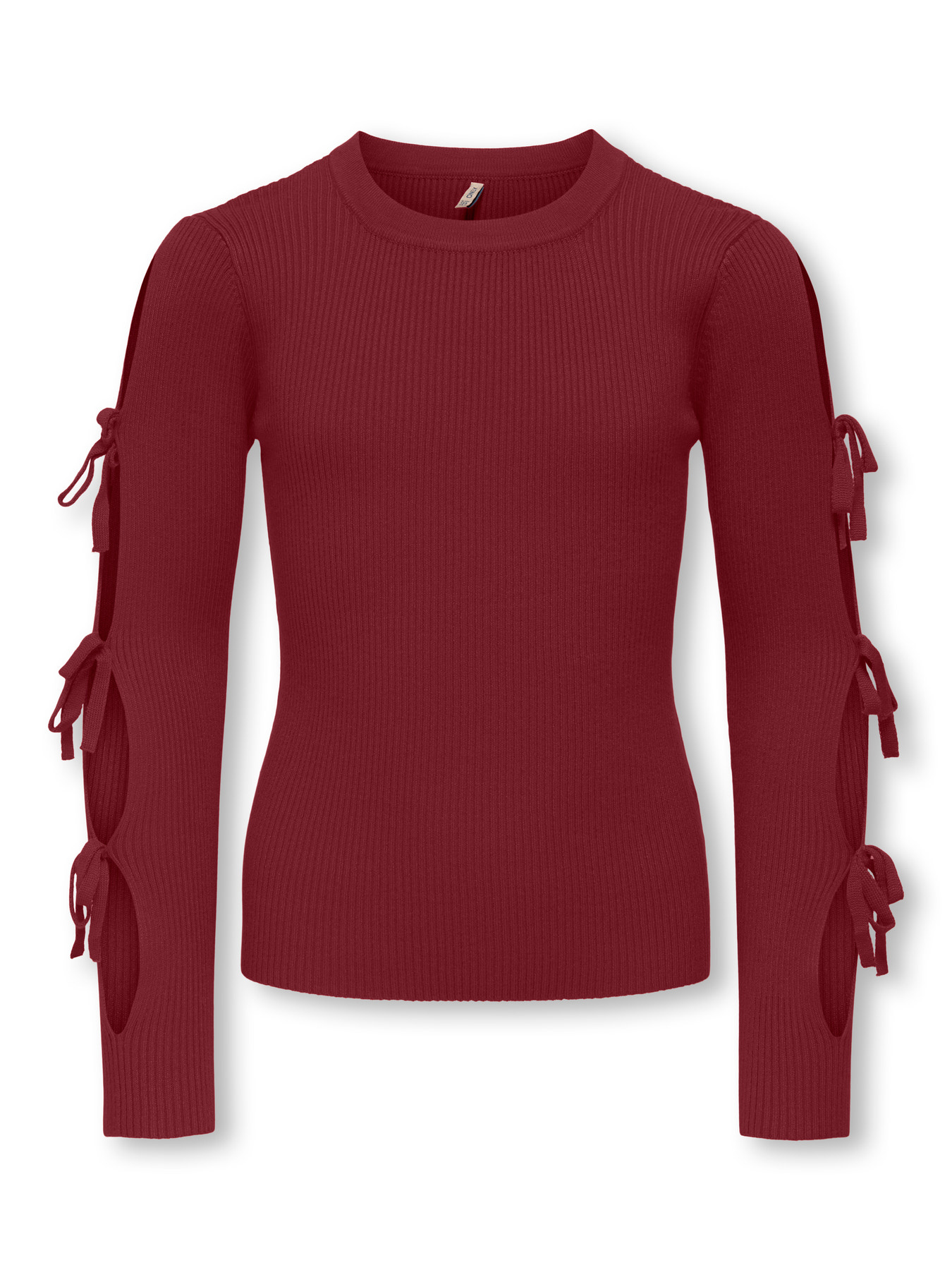 Kids ONLY winter sweater meisjes - rood - KogNatascha - gebreid