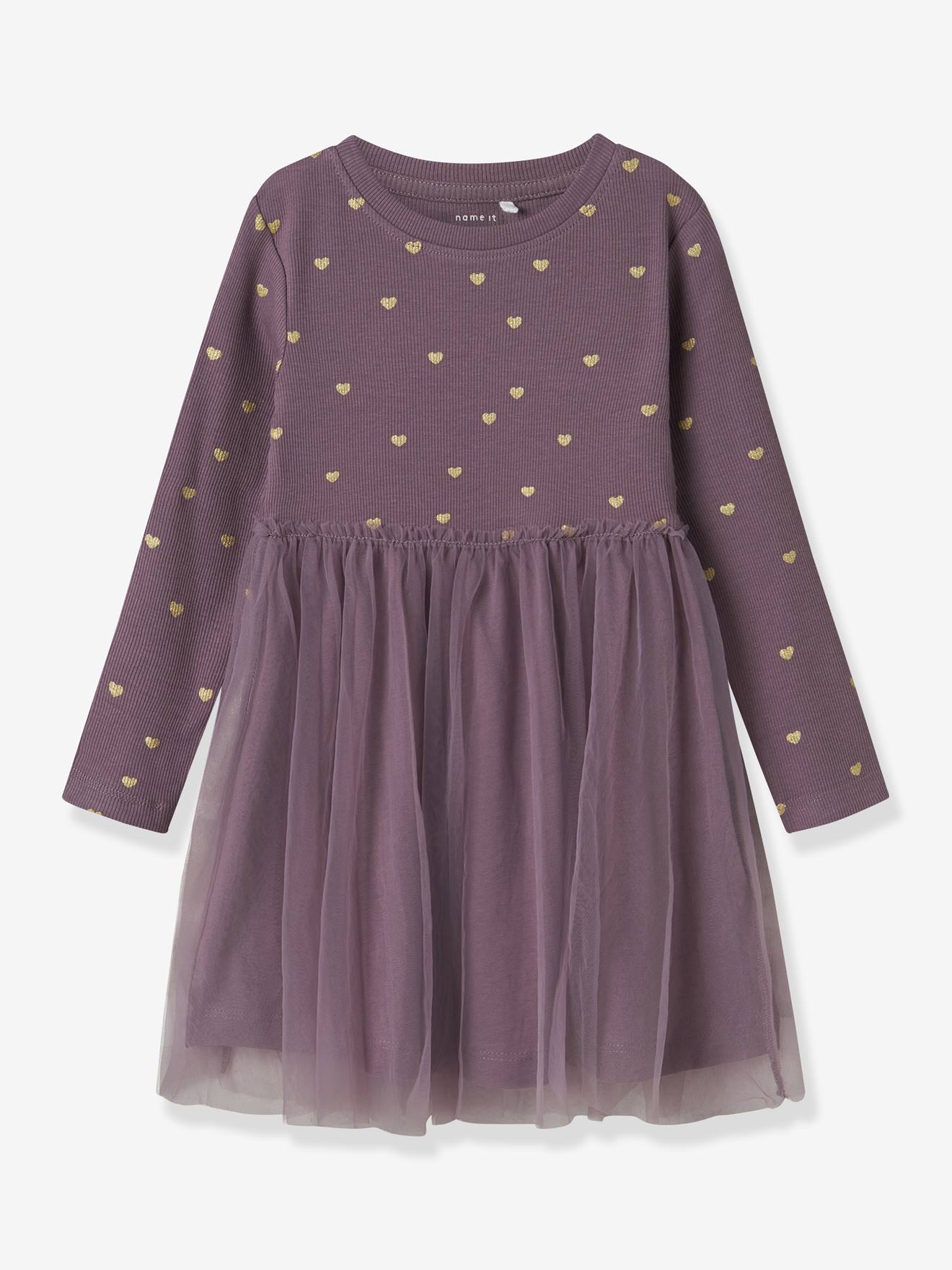 Name It Tulen jurk NMFNADJA LS DRESS NOOS