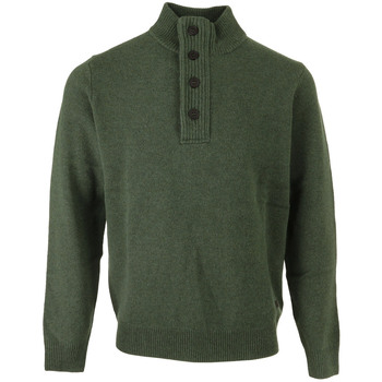 Barbour Trui  Essential Patch Half Zip Knitt Ed Jumper