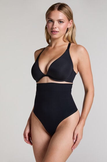 Hunkemöller Invisible string Zwart