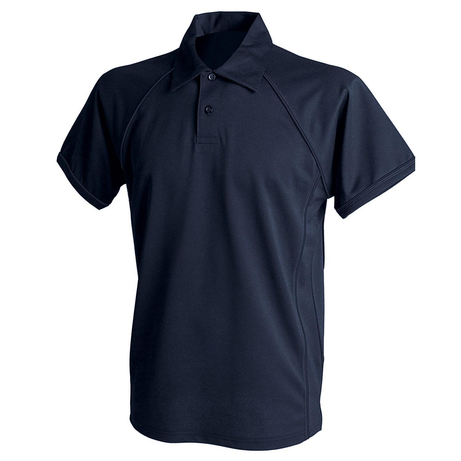 Finden & Hales herenpoloshirt met leidingen Vloot