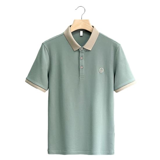 Ladie KAKA POLO Shirt Men's Summer Embroidery Men's Lapel T-shirt Temperament All-match Slim Casual Short-sleeved 3XL