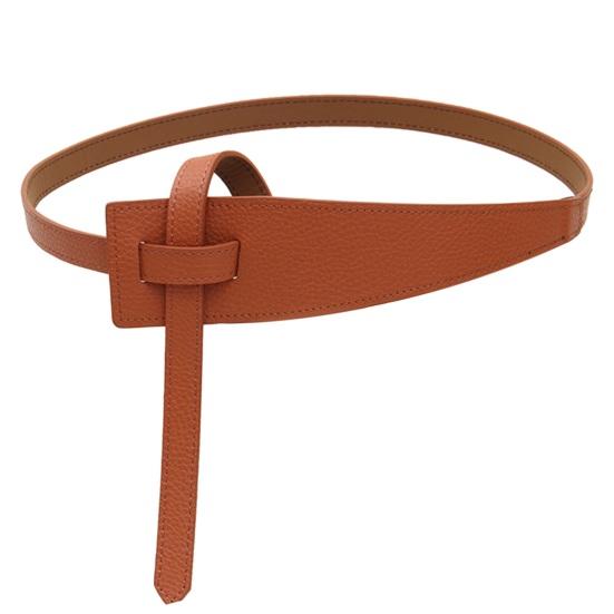 Mieshangle Koreaanse stijl eenvoudige vrouwen kunstleer riem onregelmatige vorm verstelbare knoop lange tailleband pak jas korset riem mode-accessoires