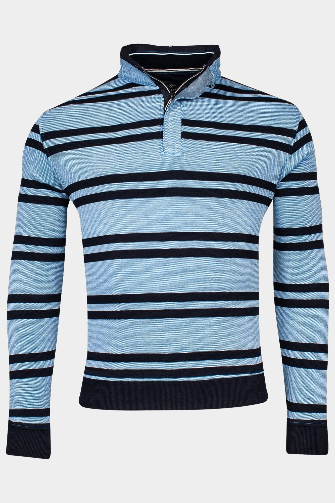 Baileys Half zip sweatshirt 1/2 zip pique dou 413146/66
