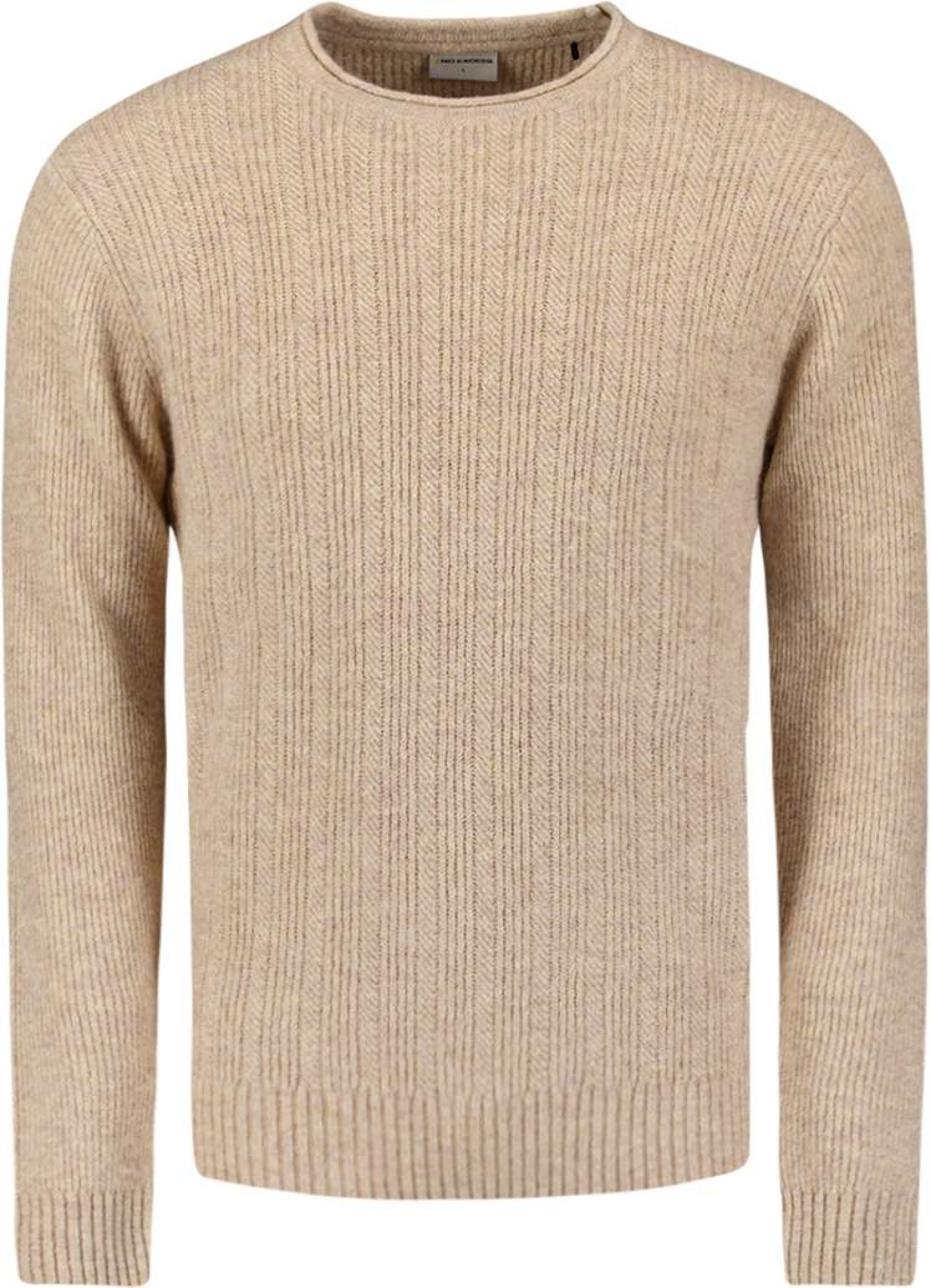 No Excess Pullover crewneck melange cables kit